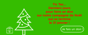Derniers jours pour faire un don sur la campagne de Noël !
